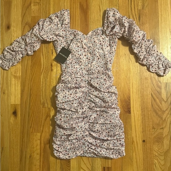 Nicholas Revolve Crossover Gathered Dress - Picture 5 of 8